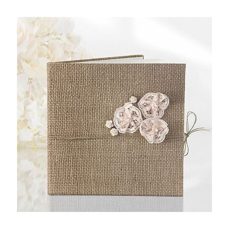 Księga Gości PartyDeco 20.5x20.5cm/22 Kraft - 2